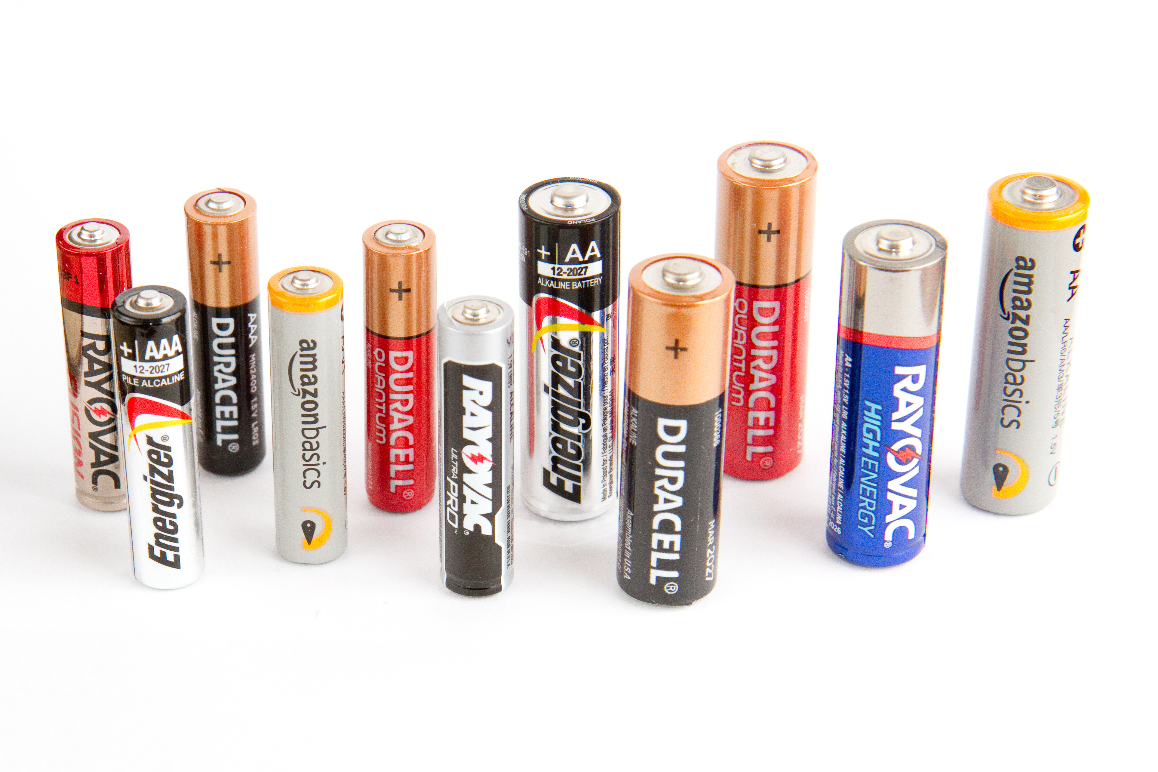 Duracell Battery Sizes Chart