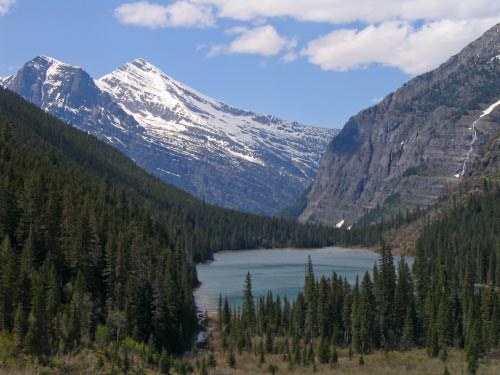 Avalanche Lake in Glacier National Park. In use as background: June 2009 - present.