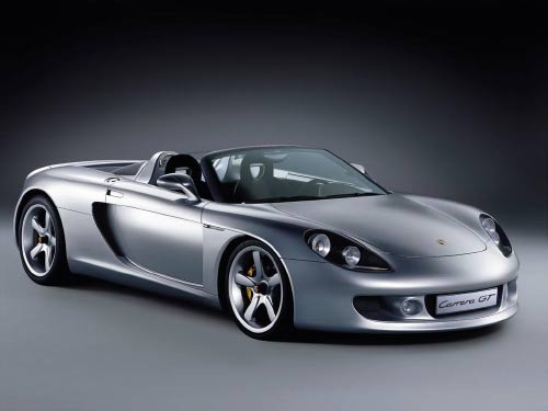 Porsche Carrera GT. My dream car and background circa 2003.