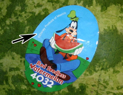 Disney grows watermelons? Disney grows watermelons?